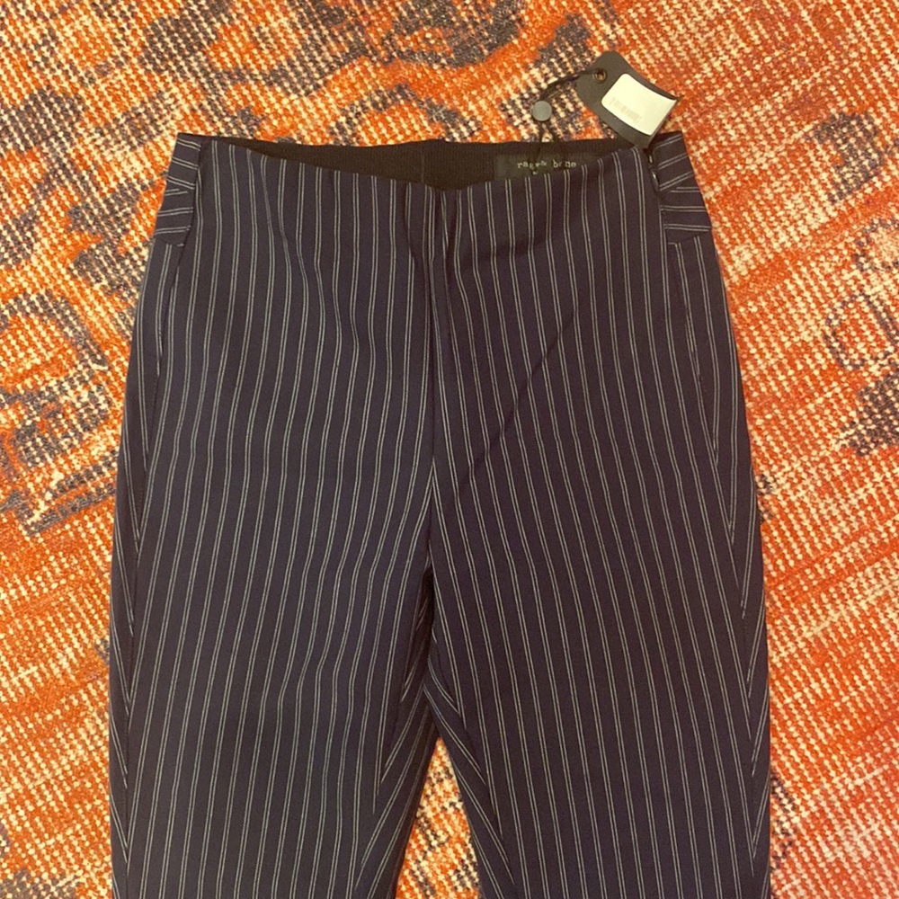 NWT Rag & Bone Simone Pinstripe Pants - Picture 5 of 8